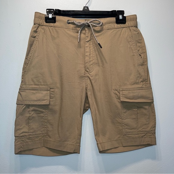 Cremieux Premium Denim Men's Cargo Shorts Drawstring Waist Size 30 Inseam 9" - Picture 1 of 5